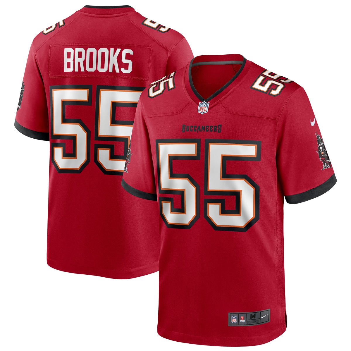 Derrick Brooks Tampa Bay Buccaneers Nike Game Retired Player Jersey   Red