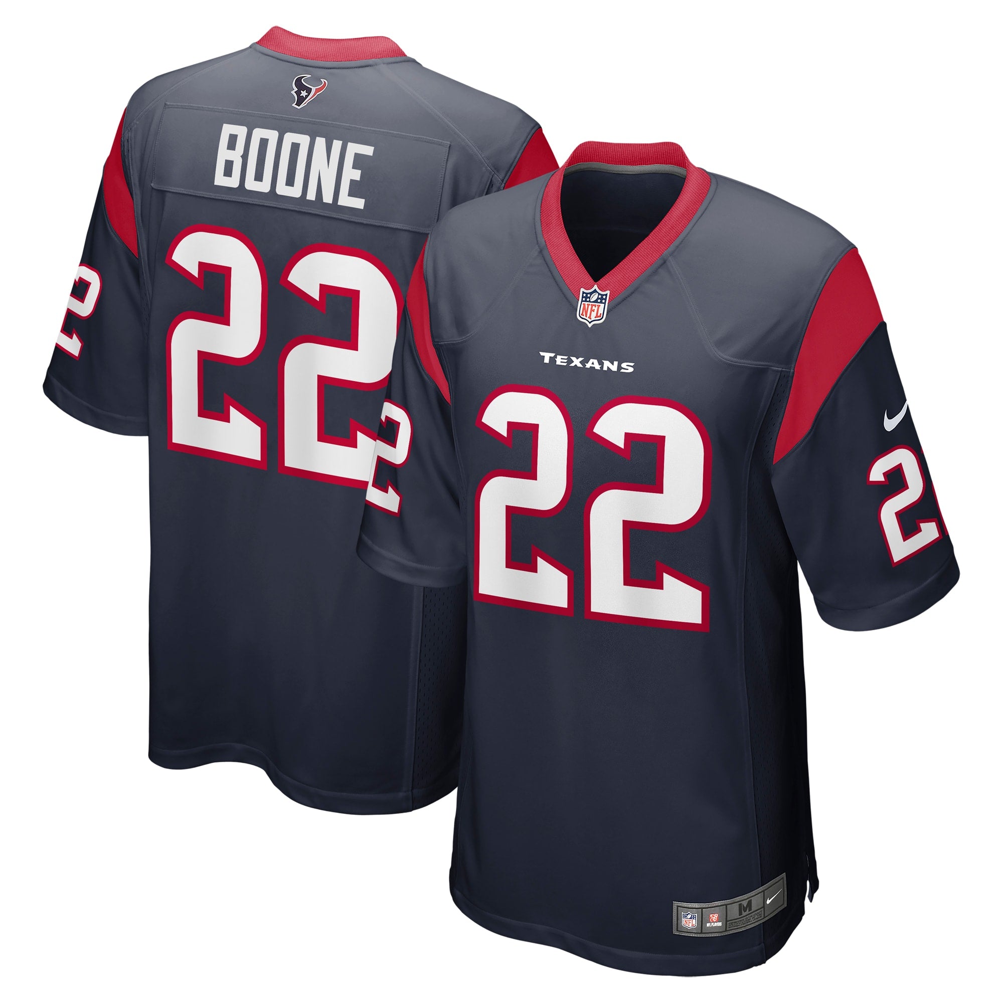 Mike Boone Houston Texans Nike Game Player Jersey   Navy