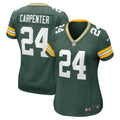 Women s Nike Tariq Carpenter Green Green Bay Packers Player Game Jersey
