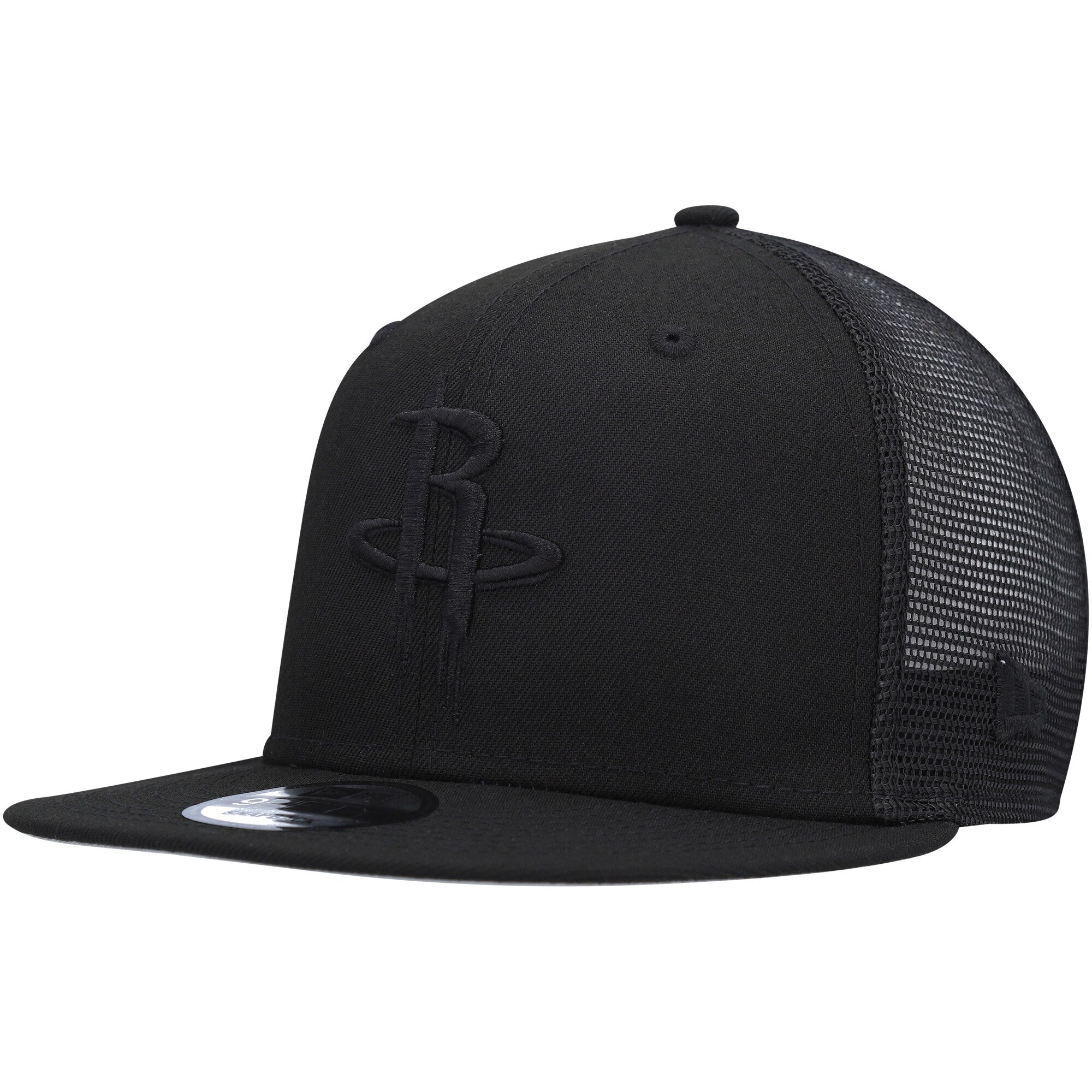 Houston Rockets New Era Classic 9FIFTY Trucker Snapback Hat - Black