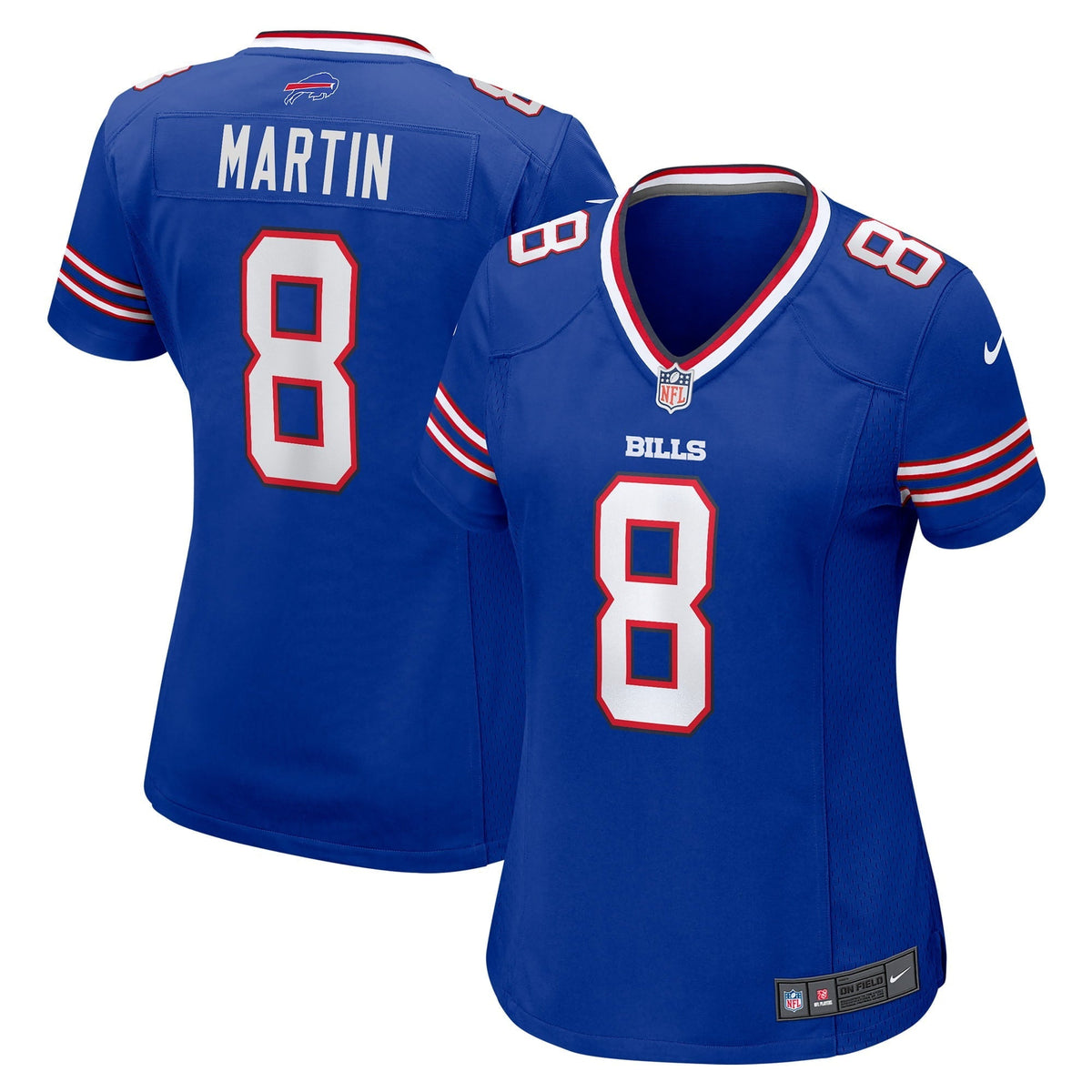 Women s Nike Sam Martin Royal Buffalo Bills Game Player Jersey