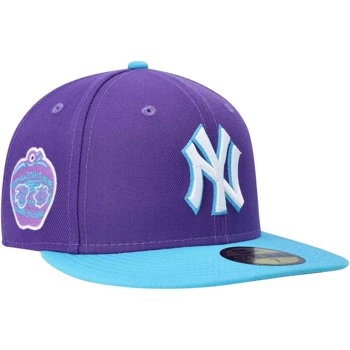 New York Yankees New Era Vice 59FIFTY Fitted Hat - Purple