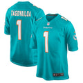 Tua Tagovailoa Miami Dolphins Nike Player Game Jersey   Aqua