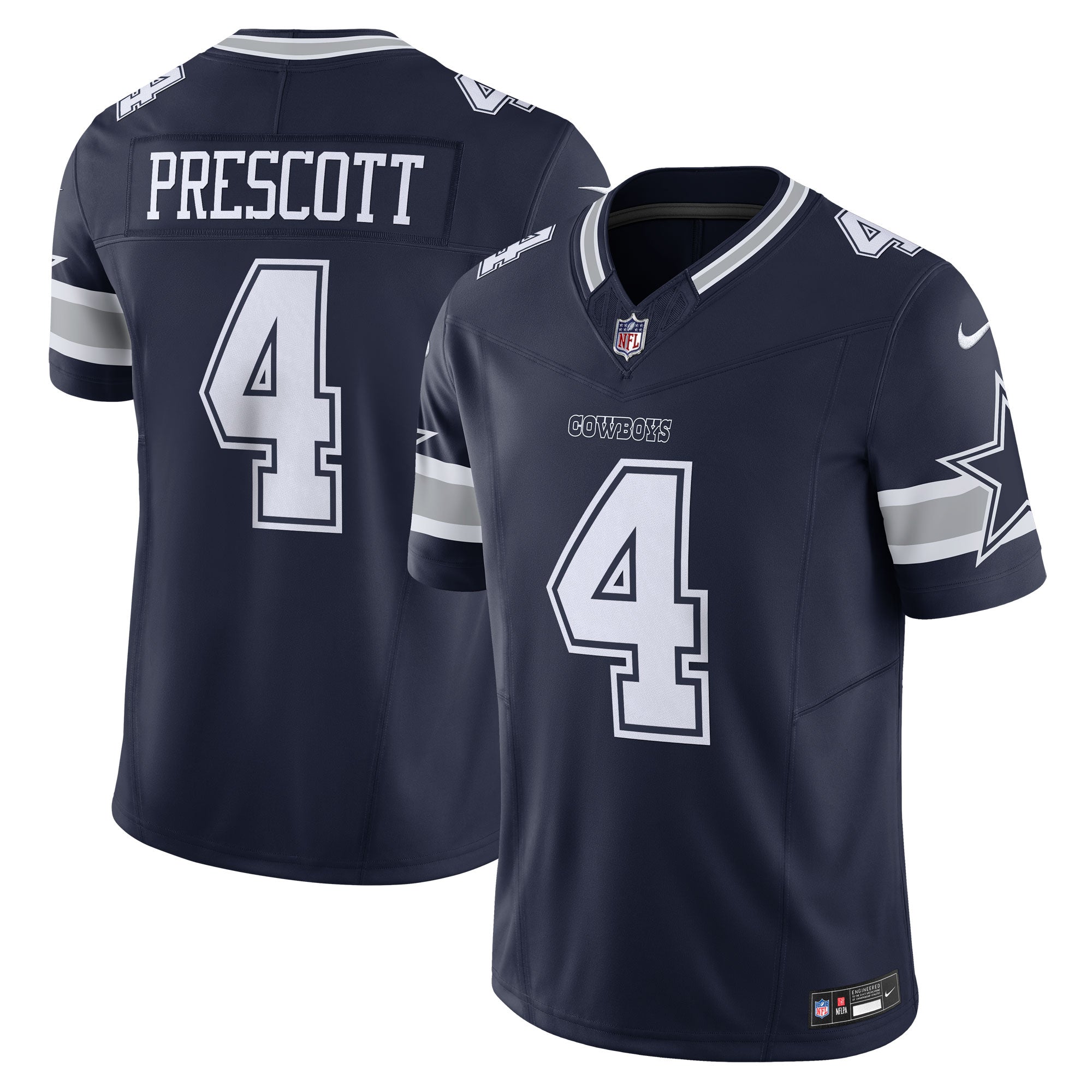 Dak Prescott Dallas Cowboys Nike Vapor F.U.S.E. Limited Jersey   Navy