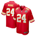 Skyy Moore Kansas City Chiefs Nike Game Player Jersey   Red