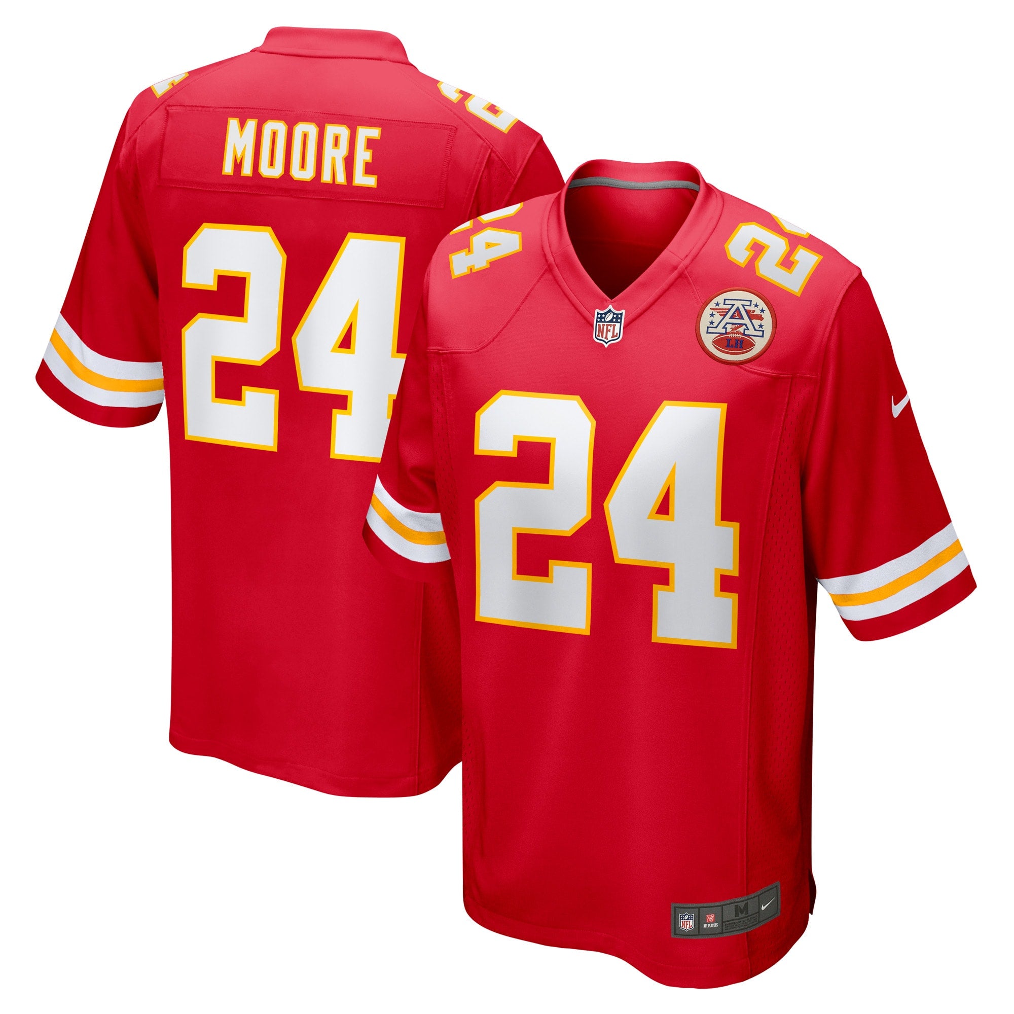Skyy Moore Kansas City Chiefs Nike Game Player Jersey   Red