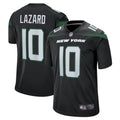 Allen Lazard New York Jets Nike Alternate Game Jersey   Stealth Black
