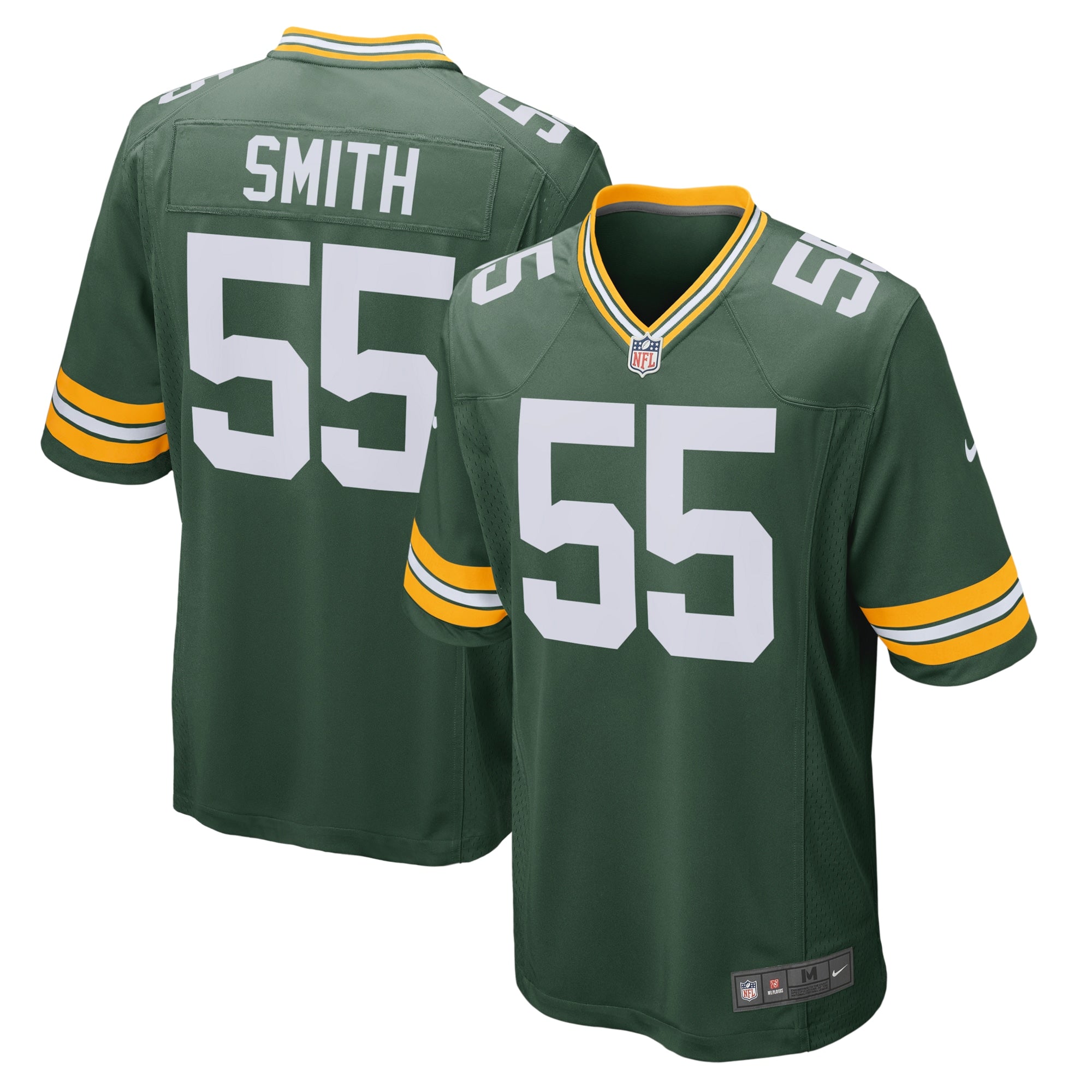 Za Darius Smith Green Bay Packers Nike Game Team Jersey   Green
