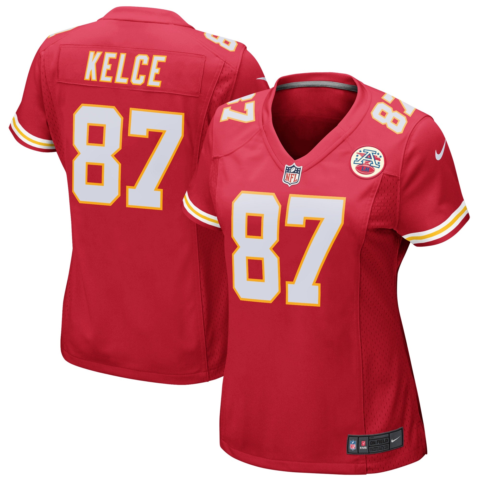 Travis Kelce Kansas City Chiefs Nike Women s Game Jersey   Red