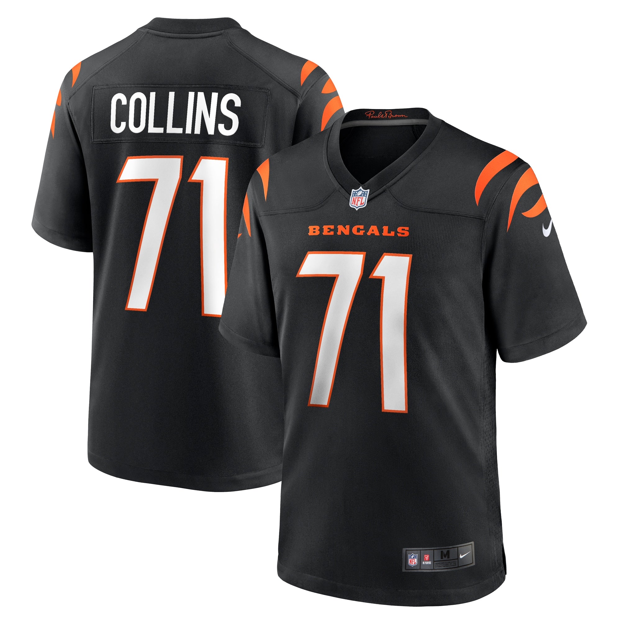 La el Collins Cincinnati Bengals Nike Game Jersey   Black