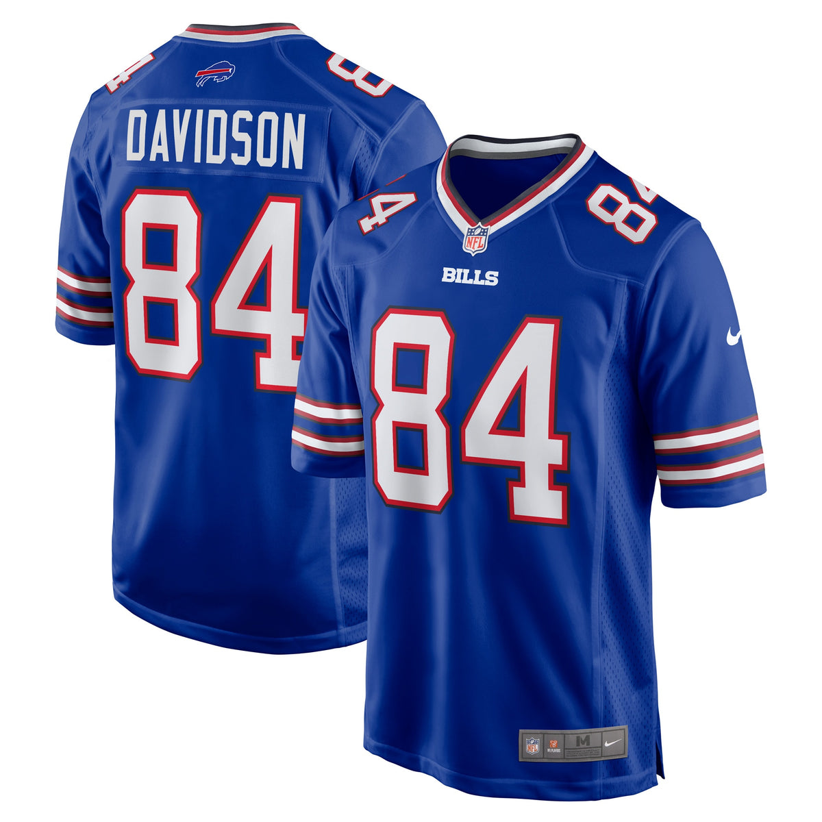 Zach Davidson Buffalo Bills Nike Game Player Jersey   Royal