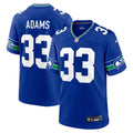 Jamal Adams Seattle Seahawks Nike Throwback Player Game Jersey Royal