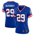 Women s Nike Xavier McKinney Royal New York Giants Classic Player Game Jersey