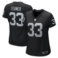 Roderic Teamer Las Vegas Raiders Nike Women s Game Jersey   Black