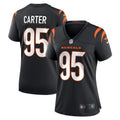 Women s Nike Zach Carter Black Cincinnati Bengals Game Player Jersey