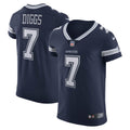 Men s Nike Trevon Diggs Navy Dallas Cowboys Vapor Elite Jersey