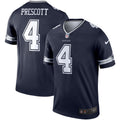 Men s Nike Dak Prescott Navy Dallas Cowboys Legend Player Jersey
