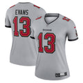 Women s Tampa Bay Buccaneers Mike Evans Inverted Legend Jersey Gray