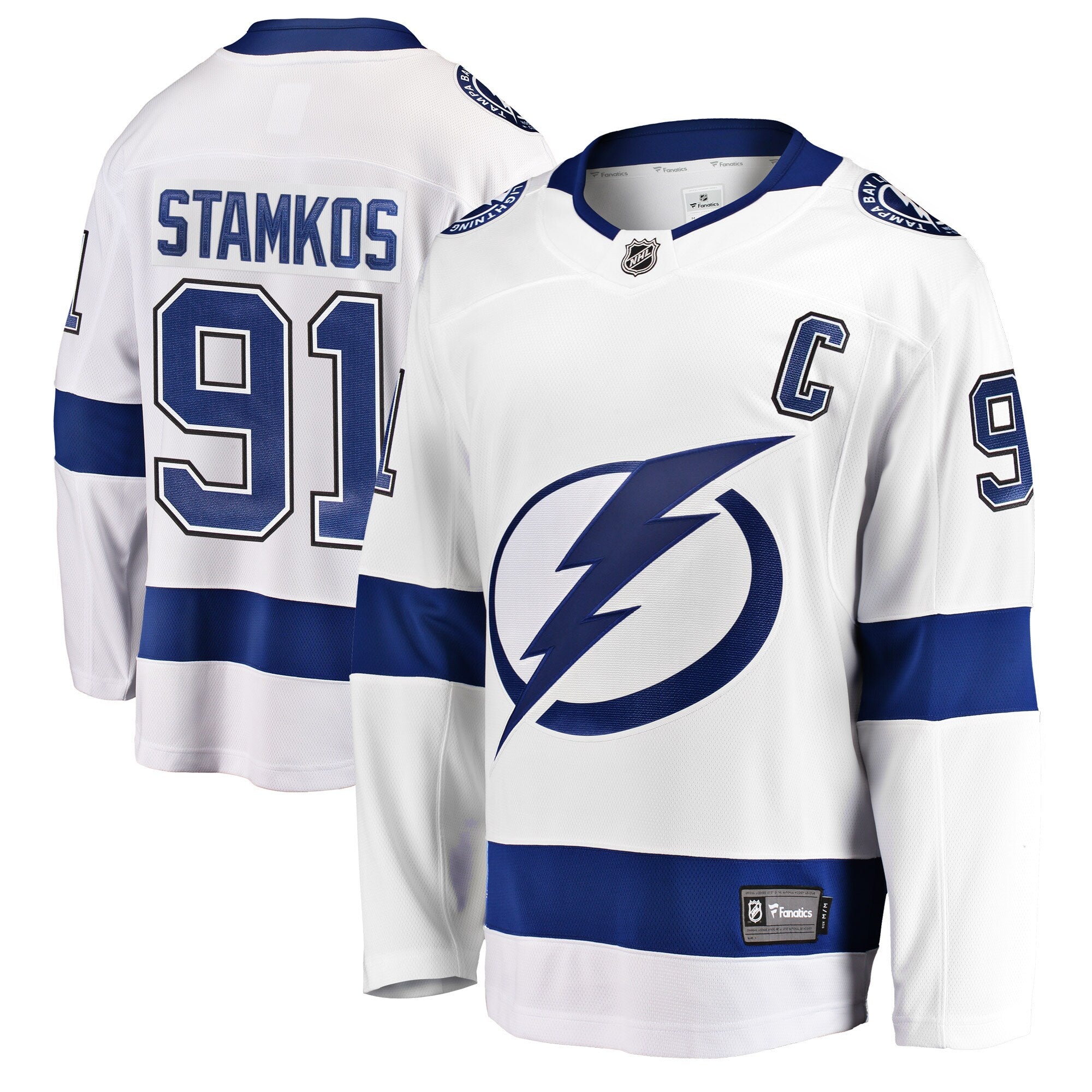 Steven Stamkos Tampa Bay Lightning Fanatics Branded Breakaway Player Jersey - White