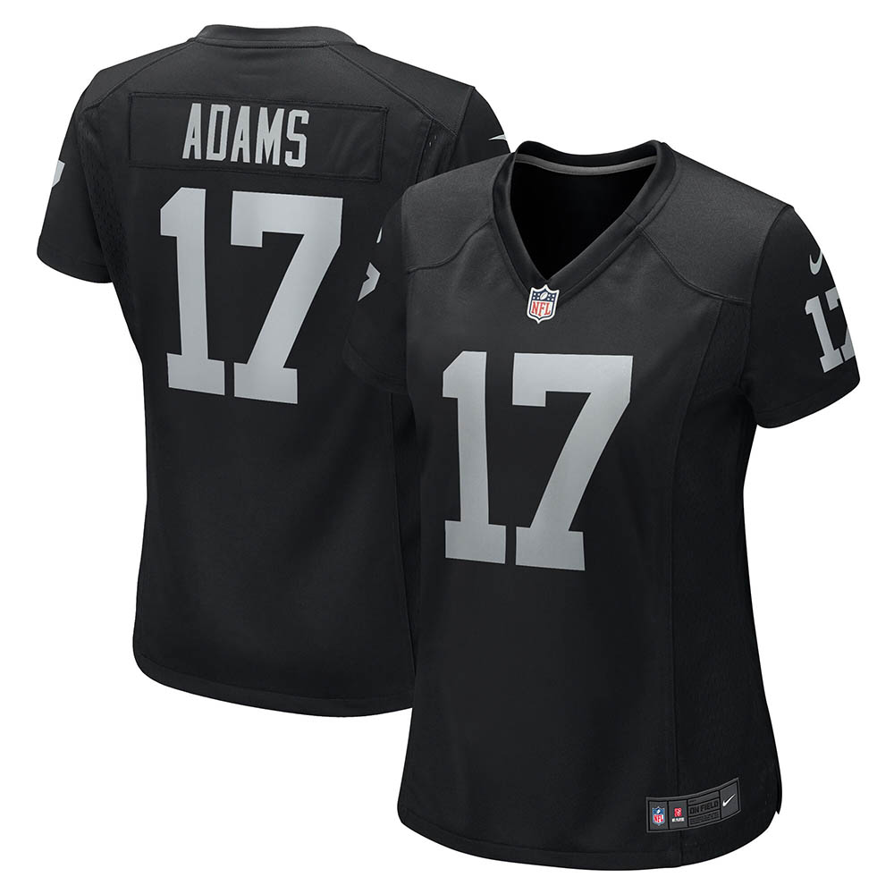 Women s Las Vegas Raiders Davante Adams Game Jersey Black
