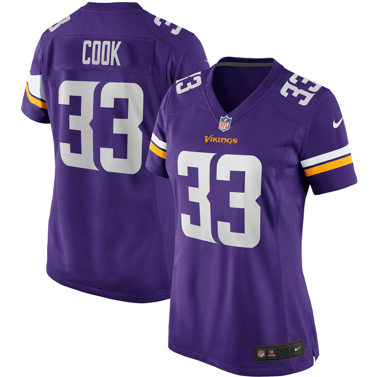 Dalvin Cook Minnesota Vikings Nike Women s Player Game Jersey   Purple