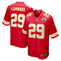 Men s Nike Chris Lammons Red Kansas City Chiefs Team Game Player Jersey