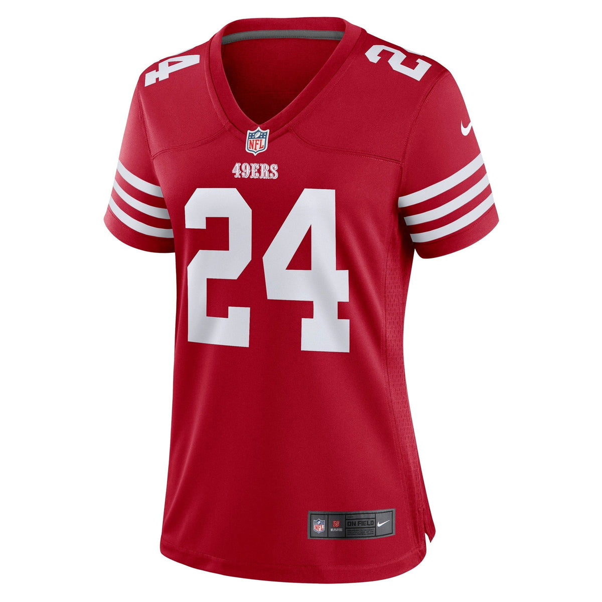 Women s Nike Jordans Mason Scarlet San Francisco 49ers Game Player Jersey