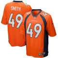 Dennis Smith Denver Broncos Nike Game Retired Player Jersey   Orange