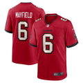 Men s Nike Baker Mayfield Red Tampa Bay Buccaneers Game Jersey