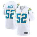 Men s Nike Khalil Mack White Los Angeles Chargers Game Jersey