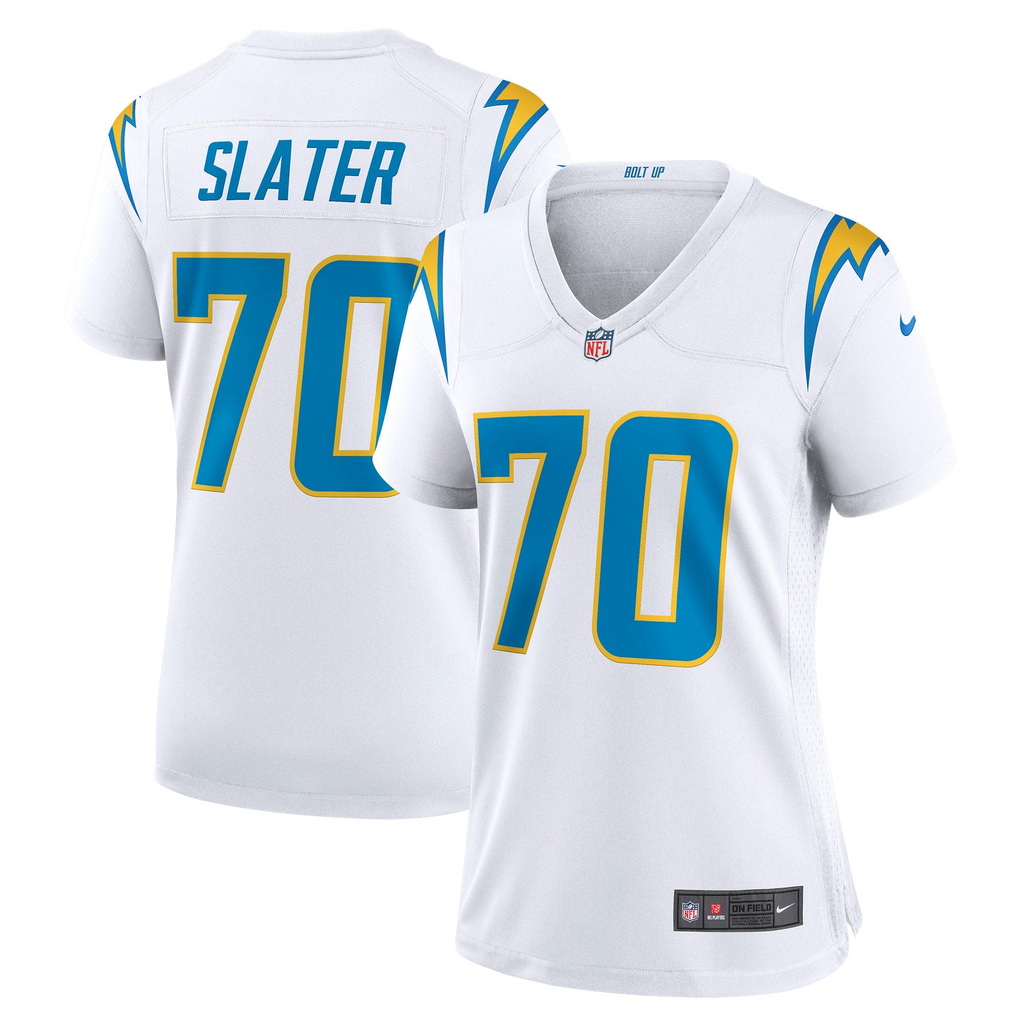 Rashawn Slater Los Angeles Chargers Nike Women s Game Jersey   White
