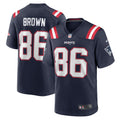 Pharaoh Brown New England Patriots Nike Team Game Jersey    Navy