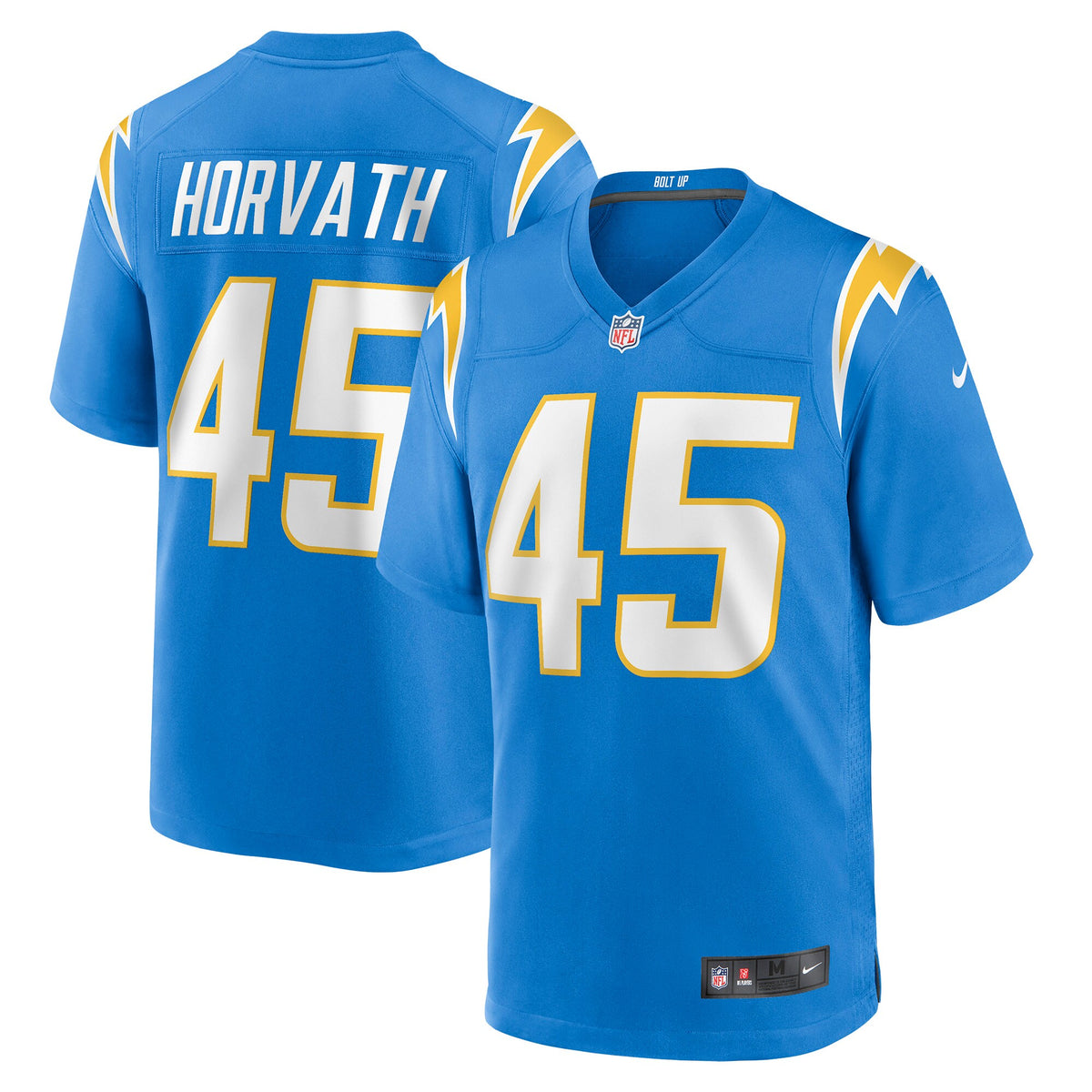 Zander Horvath Los Angeles Chargers Nike Game Jersey   Powder Blue