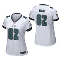 Women s Philadelphia Eagles Jason Kelce Game Jersey   White