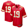 Kadarius Toney Kansas City Chiefs Nike Game Player Jersey   Red