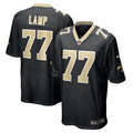 Men s Nike Forrest Lamp Black New Orleans Saints Game Player Jersey