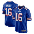 Men s Nike John Brown Royal Buffalo Bills Home Game Player Jersey
