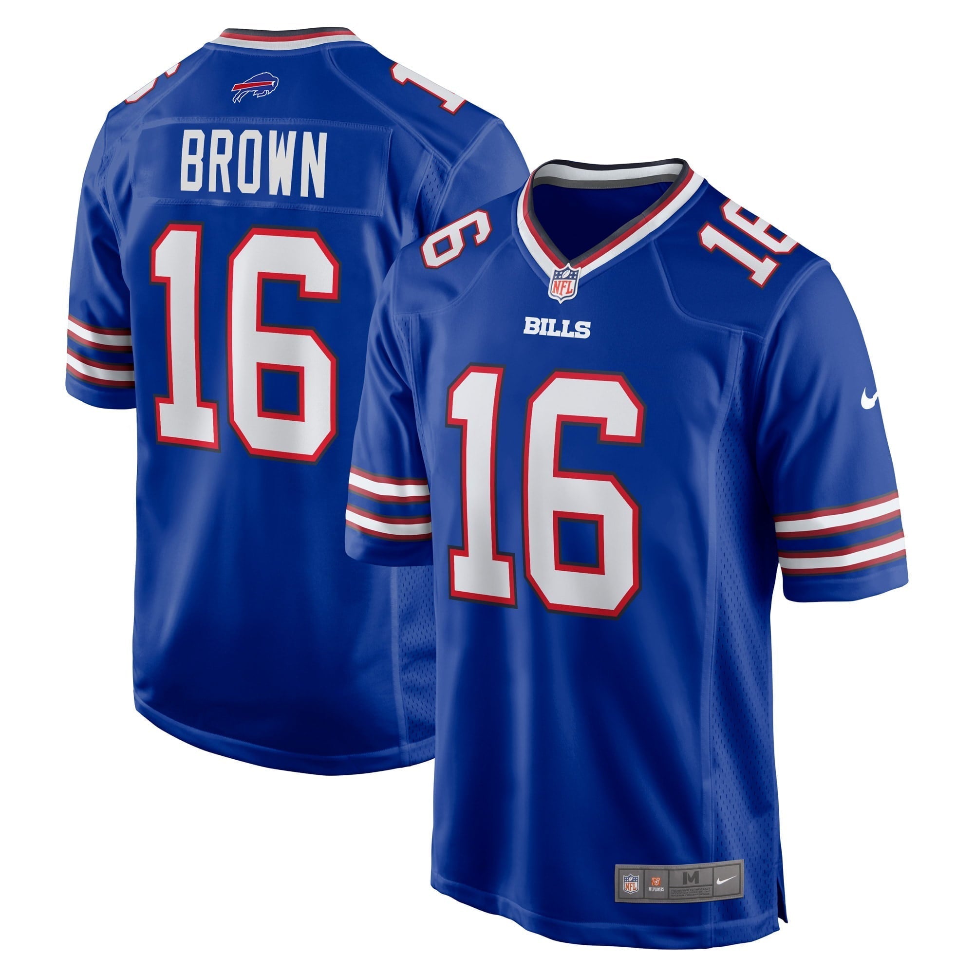 Men s Nike John Brown Royal Buffalo Bills Home Game Player Jersey