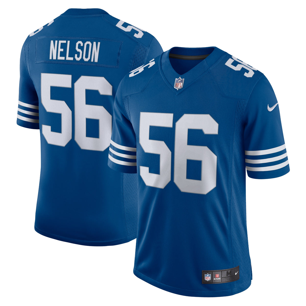 Men s Nike Quenton Nelson Royal Indianapolis Colts Alternate Vapor Limited Jersey