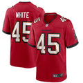 Men s Nike Devin White Red Tampa Bay Buccaneers Player Game Jersey