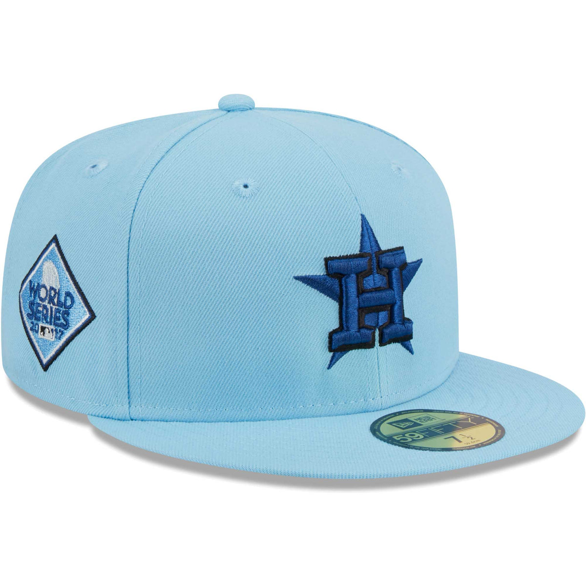 Houston Astros New Era 59FIFTY Fitted Hat - Light Blue
