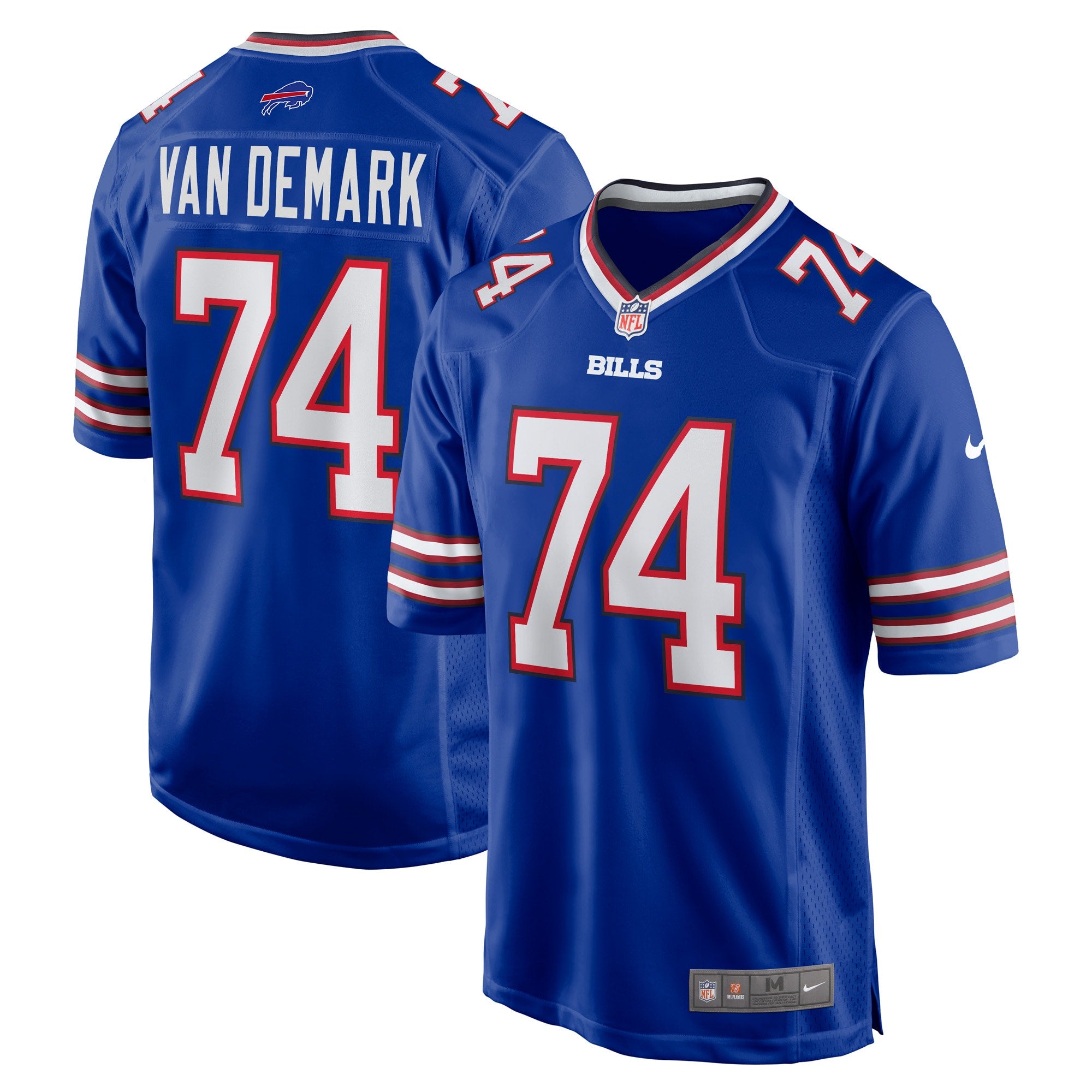 Ryan Van Demark Buffalo Bills Nike Game Player Jersey   Royal