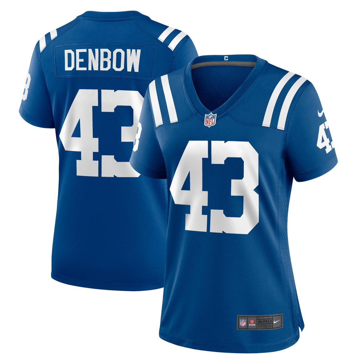 Trevor Denbow Indianapolis Colts Nike Women s Game Player Jersey   Royal