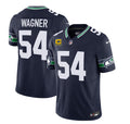 Men s Seattle Seahawks Bobby Wagner 2023 F.U.S.E. With 4-Star C Patch Navy Limited Stitched Jersey