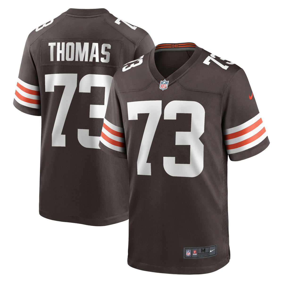Joe Thomas Cleveland Browns Nike Retired Player Game Jersey   Brown