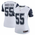 Women s Nike Leighton Vander Esch White Dallas Cowboys Color Rush Legend Player Jersey