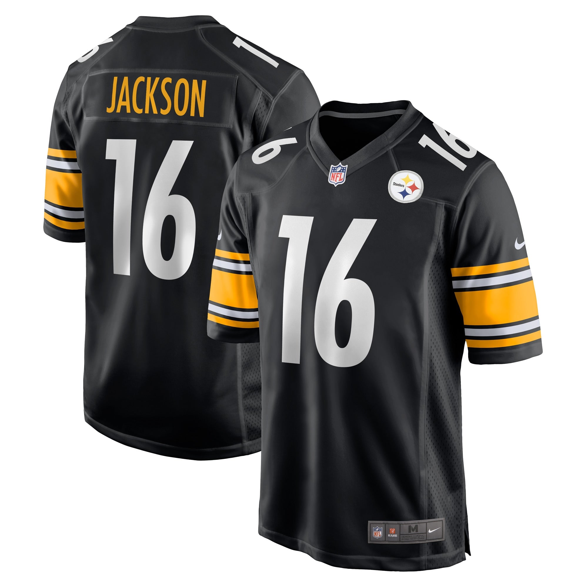 Josh Jackson Pittsburgh Steelers Nike Game Player Jersey   Black