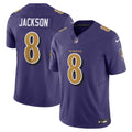 Men s Nike Lamar Jackson Purple Baltimore Ravens Vapor F.U.S.E. Limited Jersey