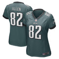 Women s Nike Devon Allen Midnight Green Philadelphia Eagles Game Player Jersey