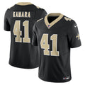 Men s Nike Alvin Kamara Black New Orleans Saints Vapor F.U.S.E. Limited Jersey